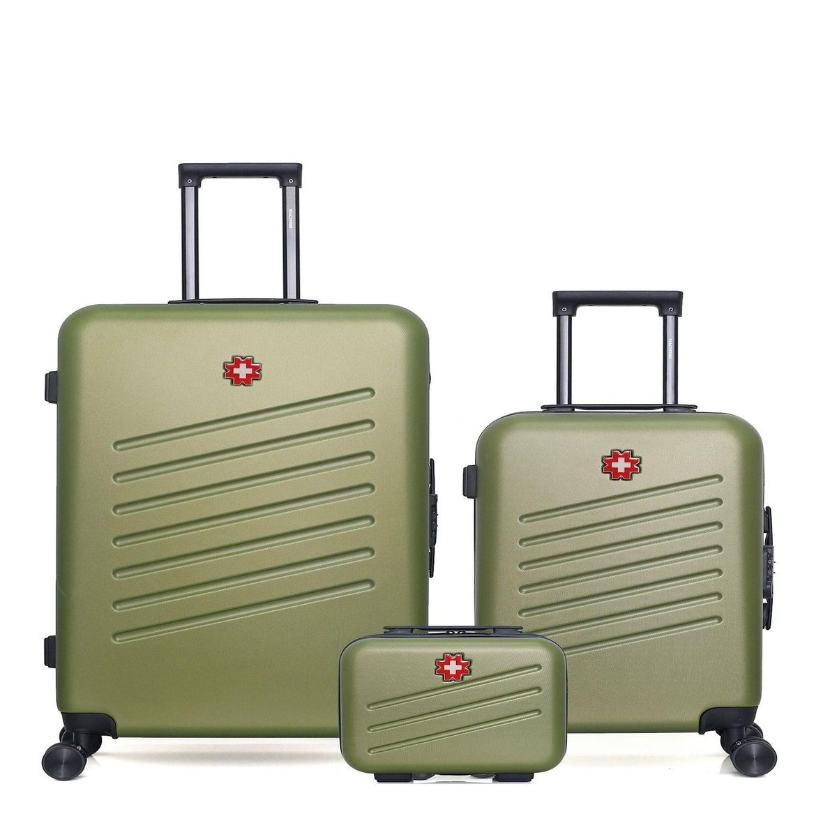 SWISS KOPPER SWISS KOPPER - LOT DE 3 - Valises grand format, cabine et vanity ZURICH