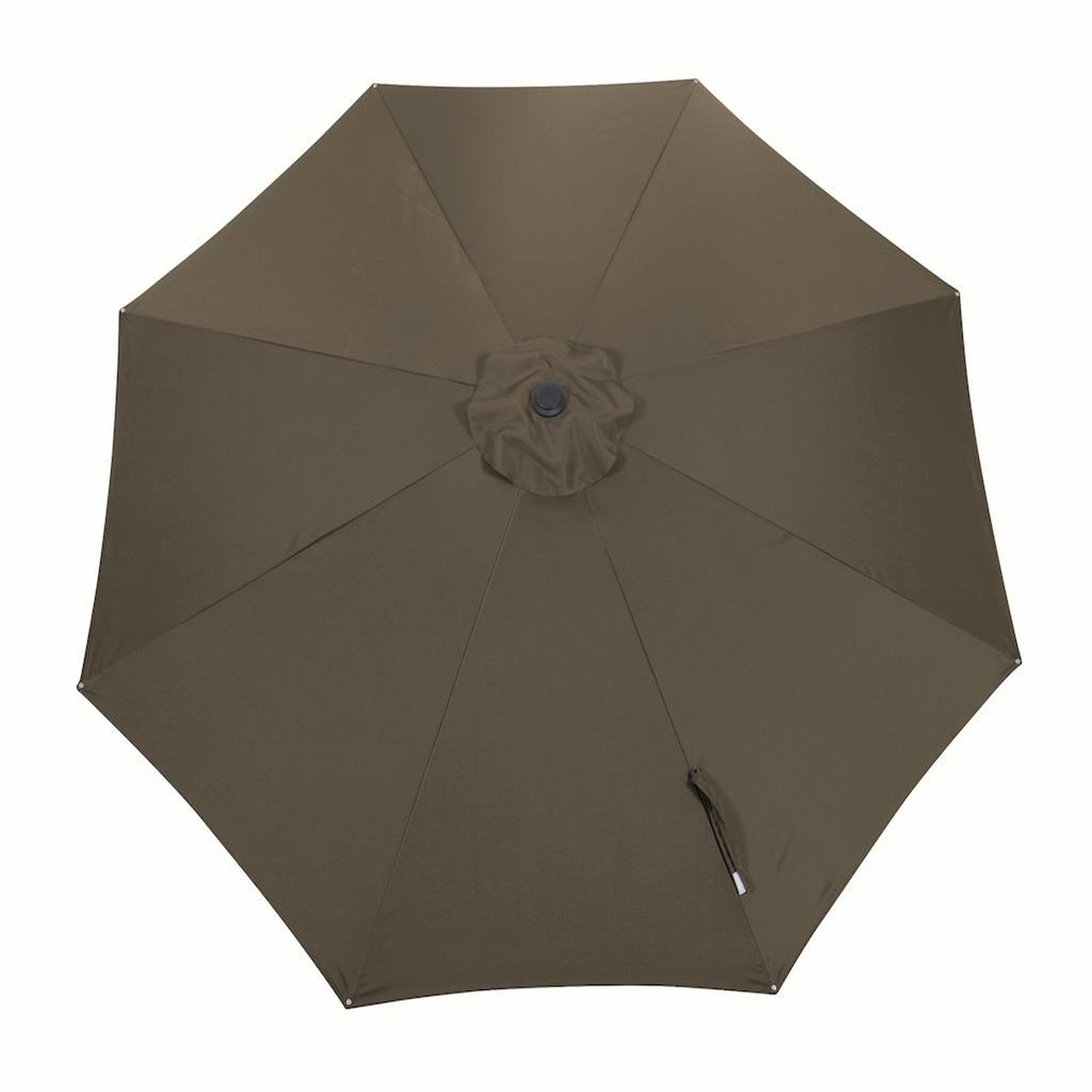 Proloisirs Toile Parasol Mat Droit 300 par 8 Polyester 200gr SD - Taupe