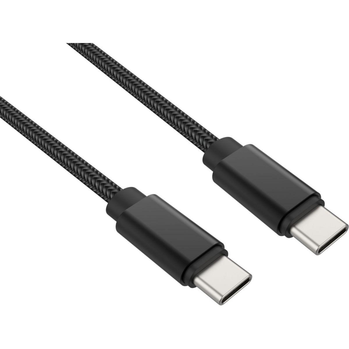 ADEQWAT Câble USB C vers USB-C 2M Noir