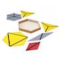 Voir la diapositive 3 : GAM MONTESSORI Jeu d'apprentissage - Triangles constructifs - jeu Montessori