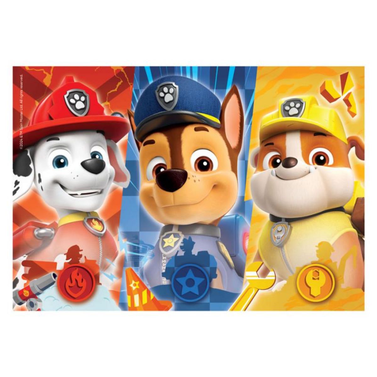 CLEMENTONI Clementoni Jigsaw Puzzle Super Color PAW Patrol Close Up, 104 pcs. 25780