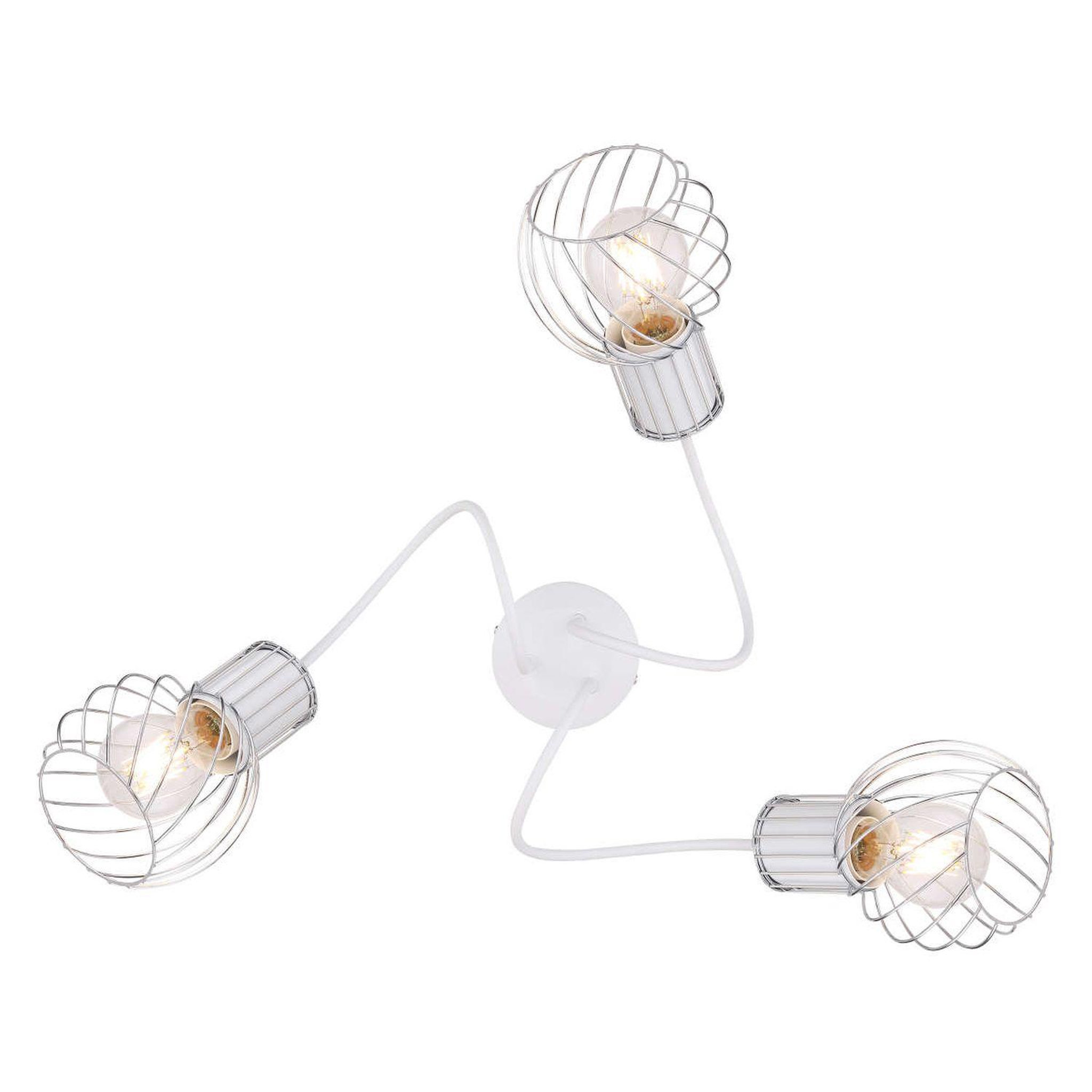Voir la diapositive 2 : GLOBO Plafonnier rond design luise
