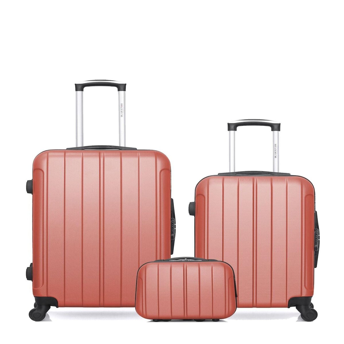 BLUESTAR BLUESTAR - LOT DE 3 - Valises weekend, cabine et vanity NAPOLI