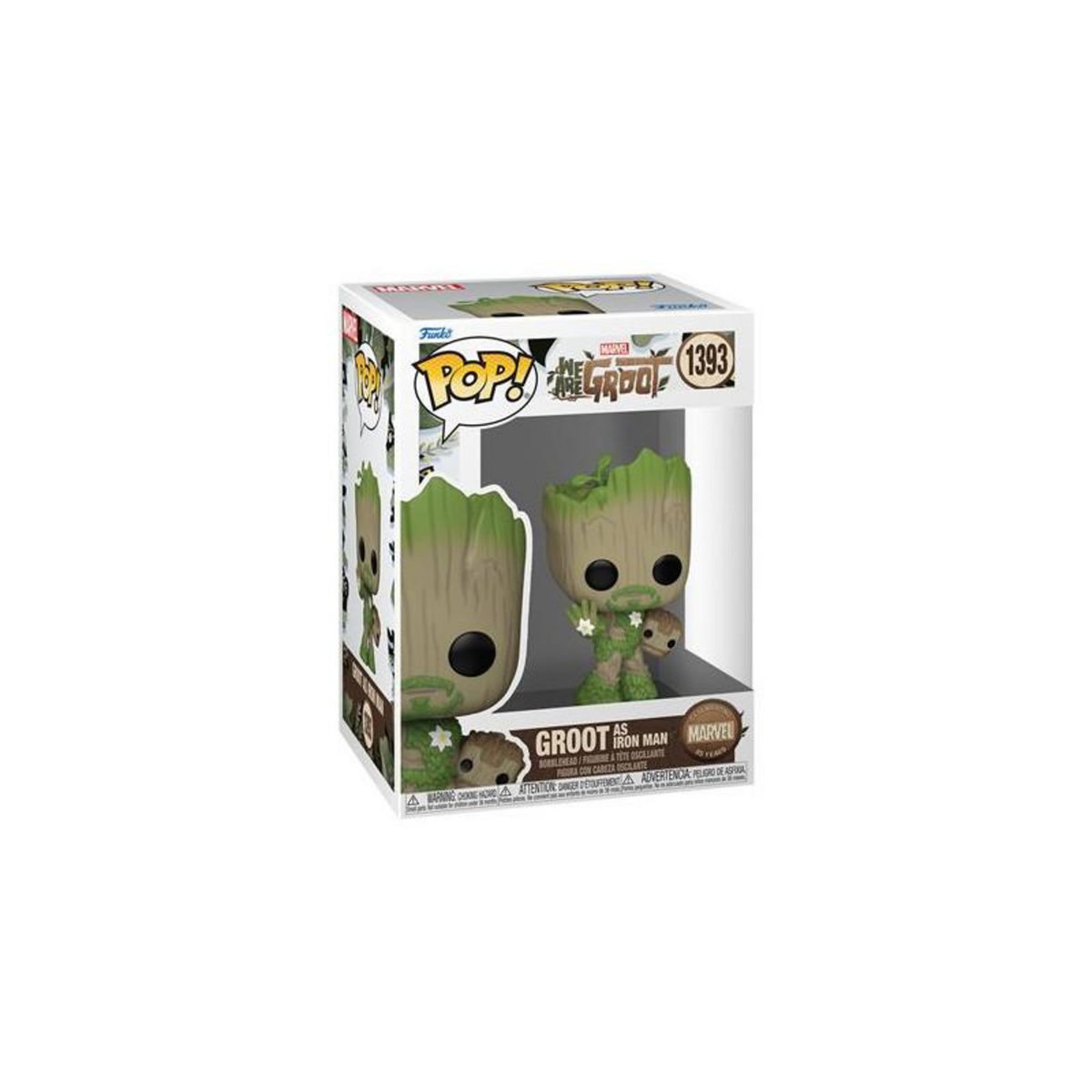 Funko Figurine Funko Pop Marvel We Are Groot Iron Man