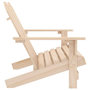 Voir la diapositive 3 : VIDAXL Chaise de jardin Adirondack 2 places bois de sapin massif