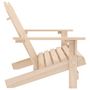 Voir la diapositive 3 : VIDAXL Chaise de jardin Adirondack 2 places bois de sapin massif