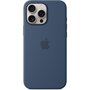 Voir la diapositive 2 : APPLE Coque iPhone 16 Pro Max Denim MagSafe silic
