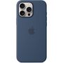 Voir la diapositive 2 : APPLE Coque iPhone 16 Pro Max Denim MagSafe silic