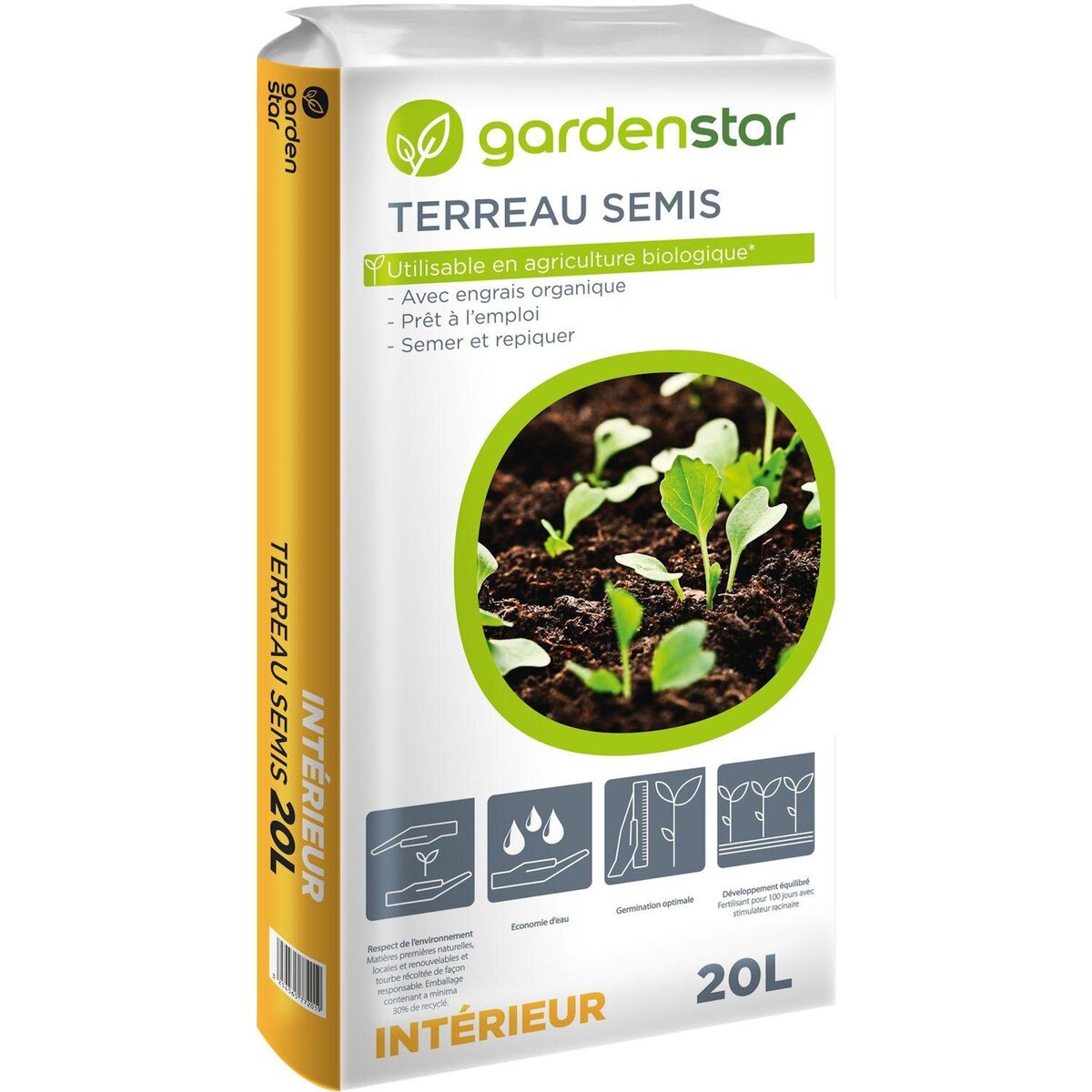 GARDENSTAR Terreau semis UAB - 20L