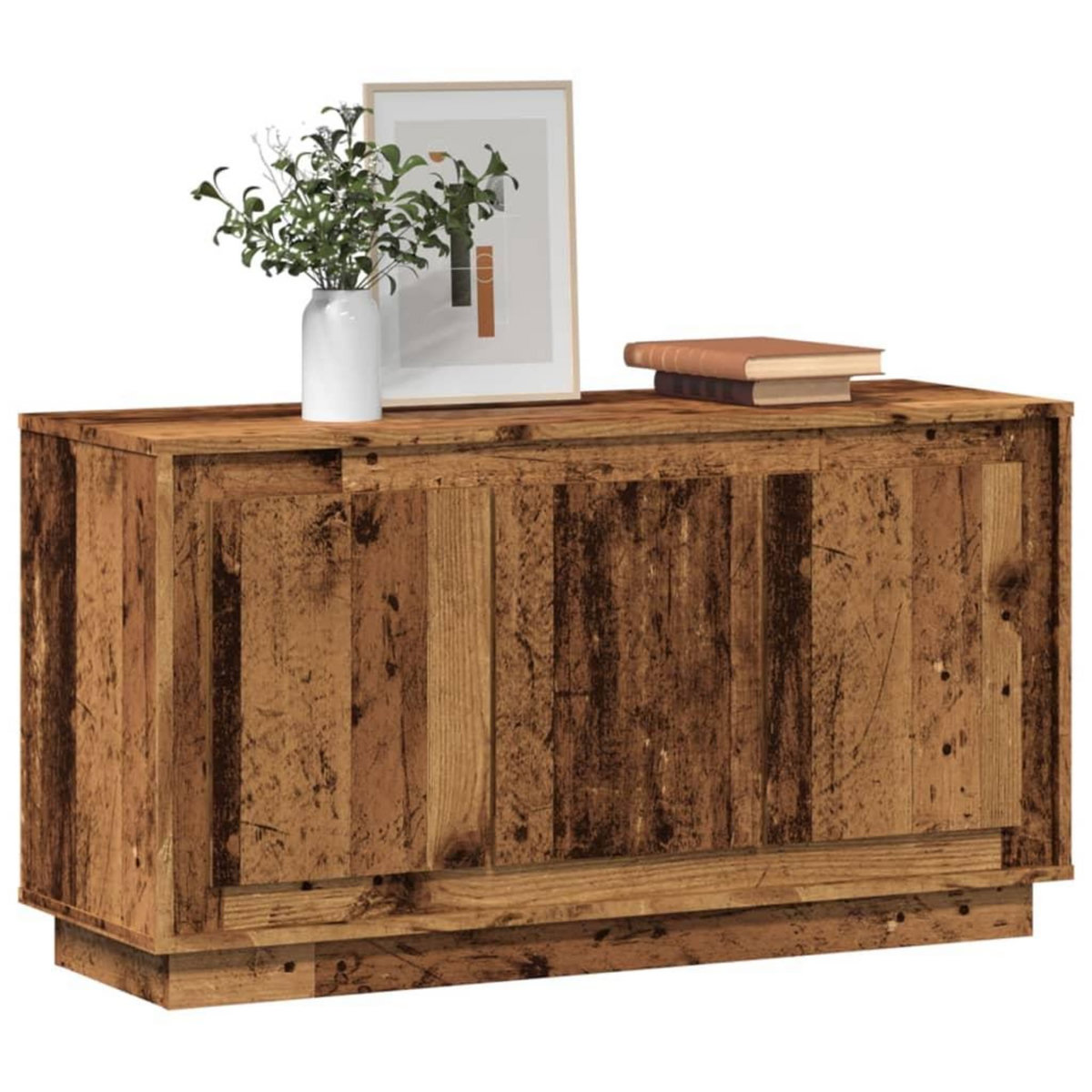 VIDAXL Buffet vieux bois 102x35x55 cm bois d'ingenierie