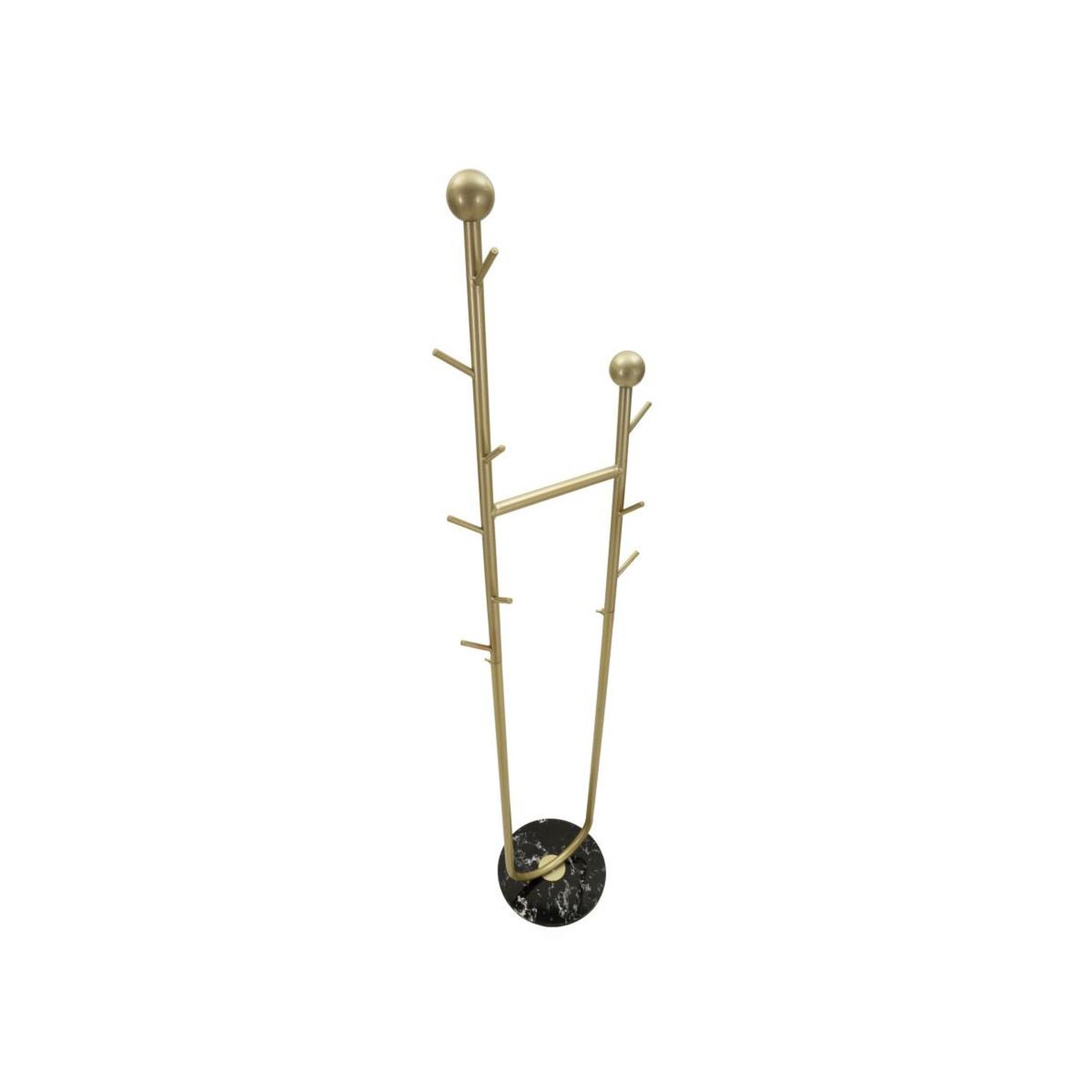 Voir la diapositive 3 : Paris Prix Porte-manteau en métal  axi  175cm or