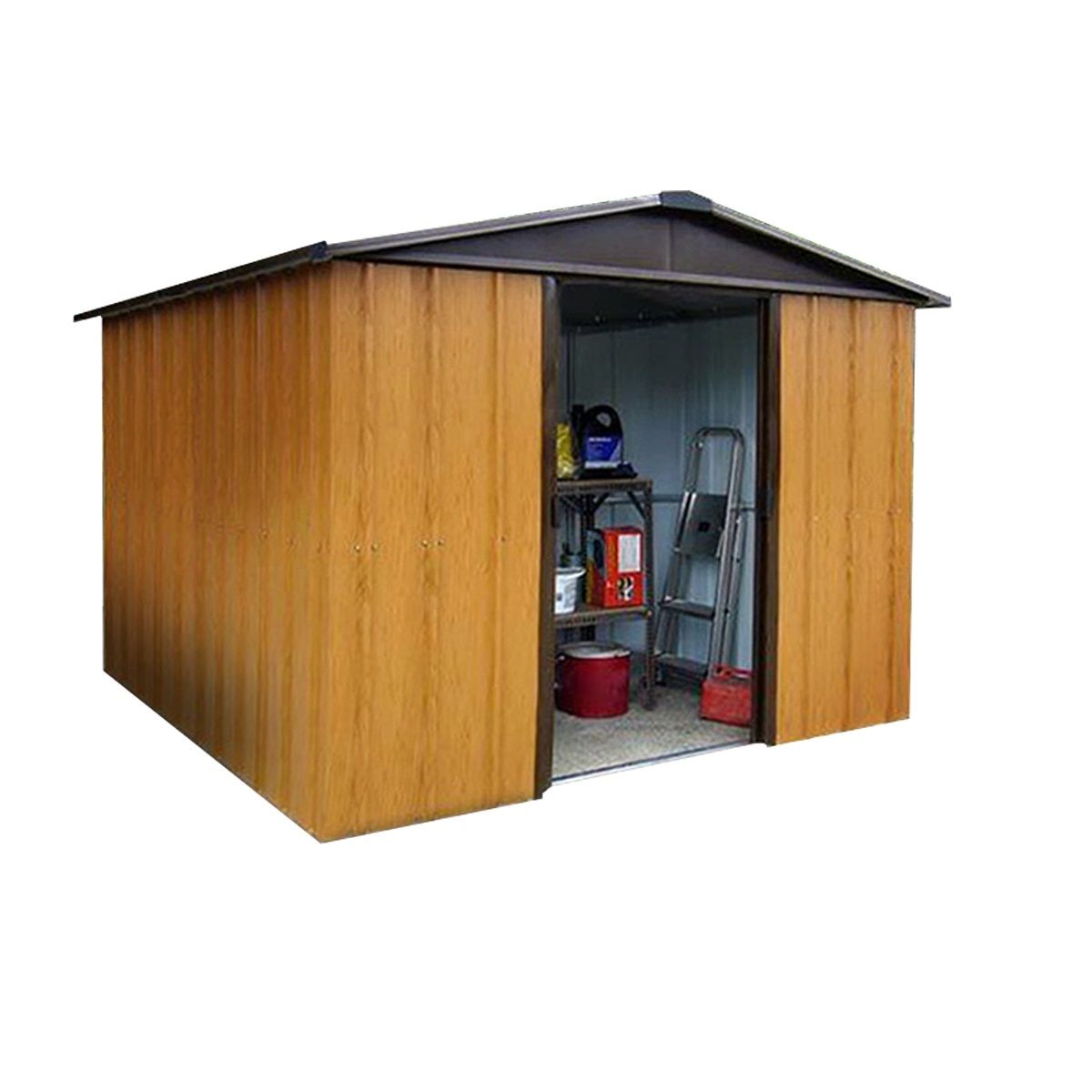 Yardmaster Abri de jardin métal - 5,97m²