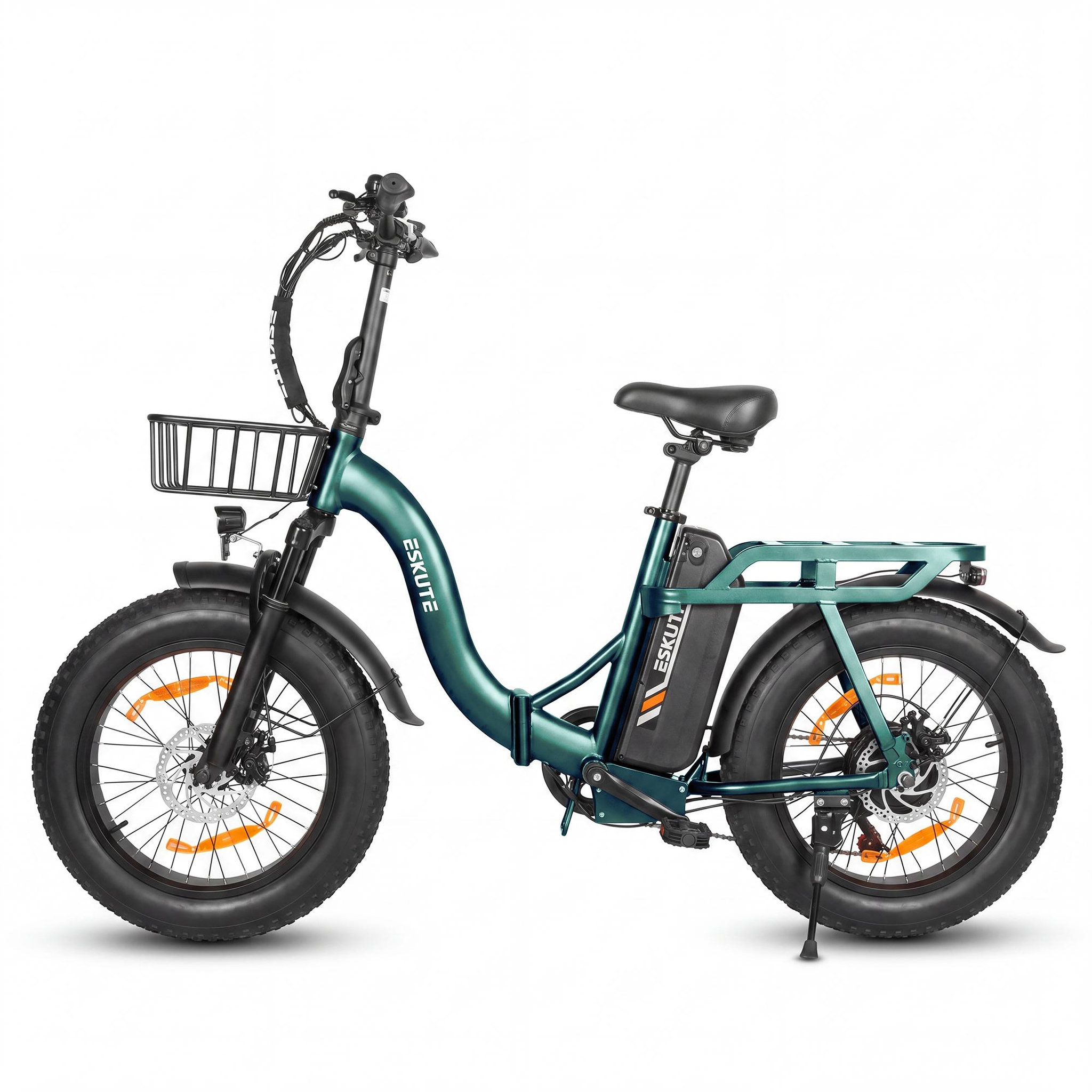 Voir la diapositive 2 : ESKUTE Vélo électrique pliable ESKUTE D202, 48V 20,8Ah