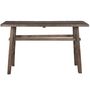 Voir la diapositive 2 : Paris Prix Console en Bois  Janko  140cm Marron