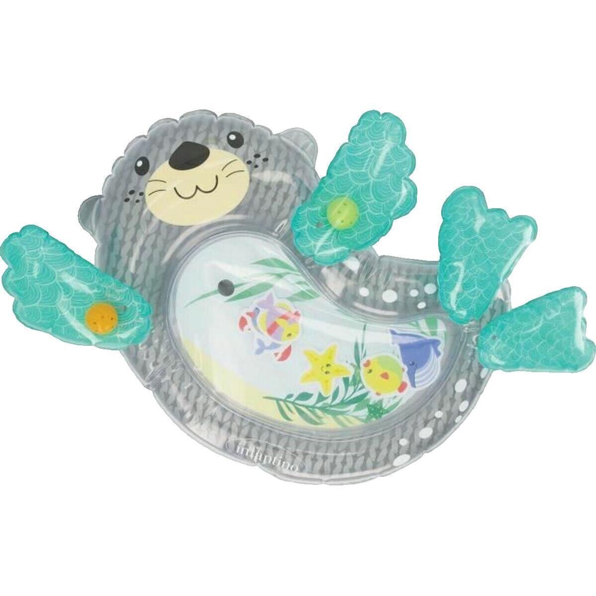INFANTINO Tapis d'éveil Infantino Otarie géant menthe et gris
