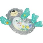 INFANTINO Tapis d'éveil Infantino Otarie géant menthe et gris