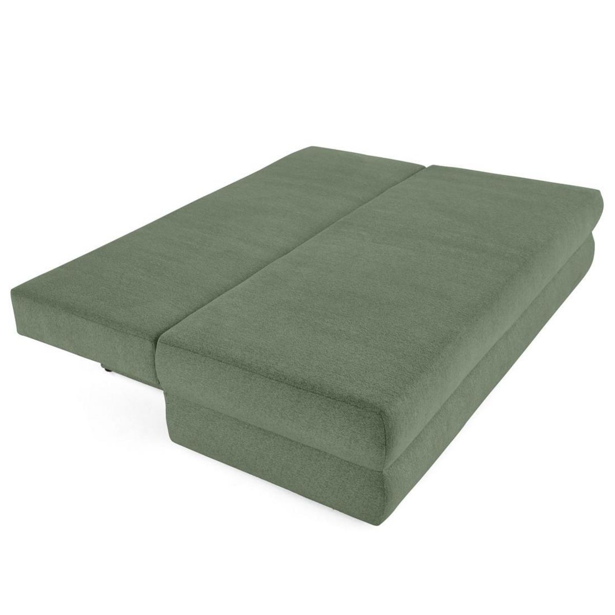 BEST MOBILIER Nora - canapé 3 places convertible avec coffre en tissu texturé