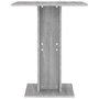 Voir la diapositive 4 : VIDAXL Table de bistro Sonoma gris 60x60x75 cm Bois d'ingenierie
