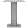 Voir la diapositive 4 : VIDAXL Table de bistro Sonoma gris 60x60x75 cm Bois d'ingenierie
