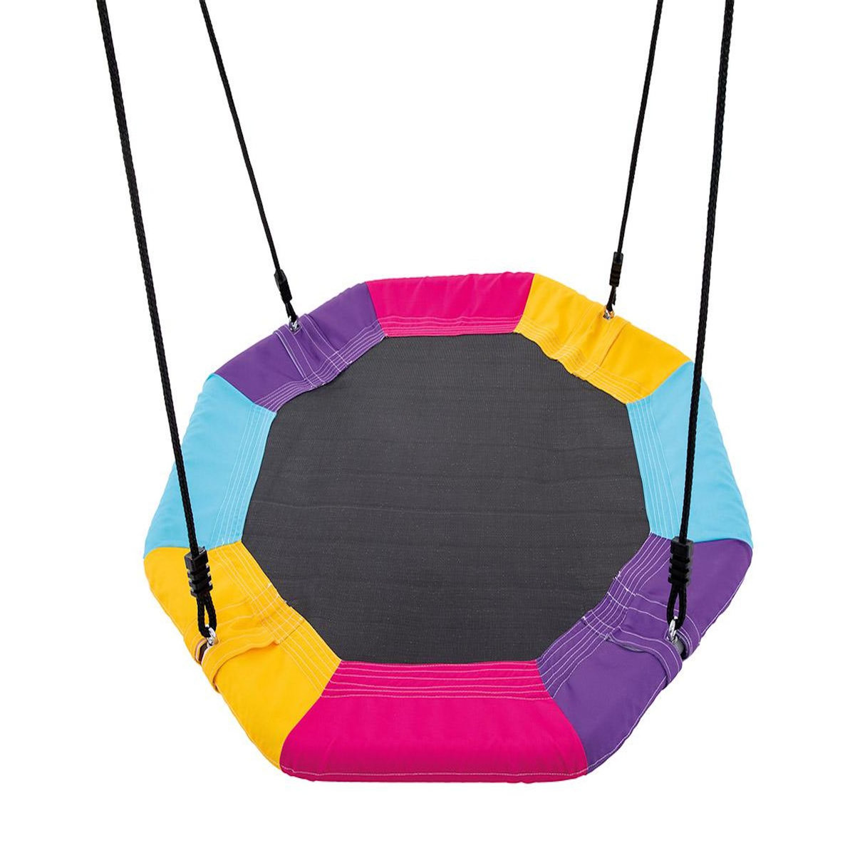 INTEX Portique pour enfants 2 agrès balançoire + nid d'oiseau - Intex