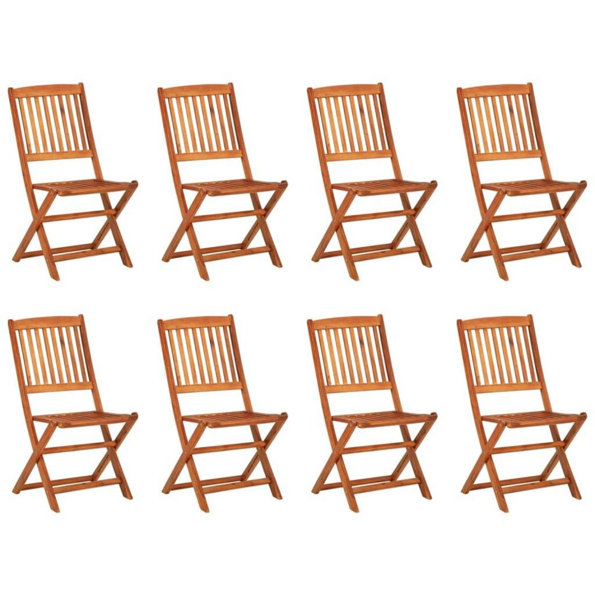 VIDAXL Ensemble a manger de jardin 9 pcs 220x90x75 cm bois d'acacia