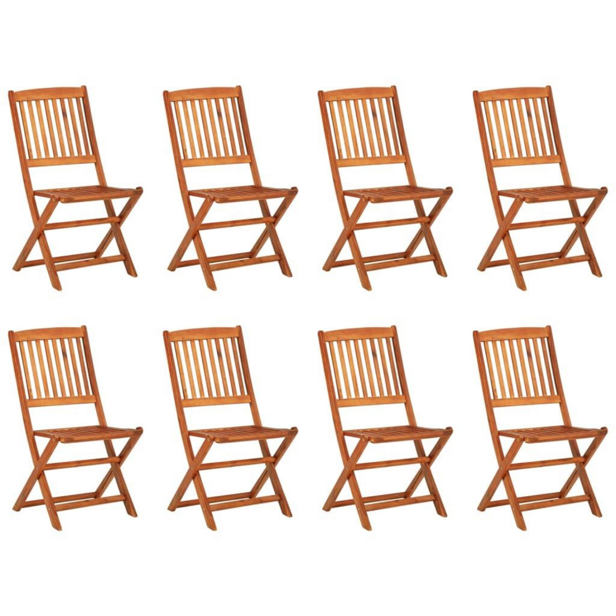 VIDAXL Ensemble a manger de jardin 9 pcs 220x90x75 cm bois d'acacia