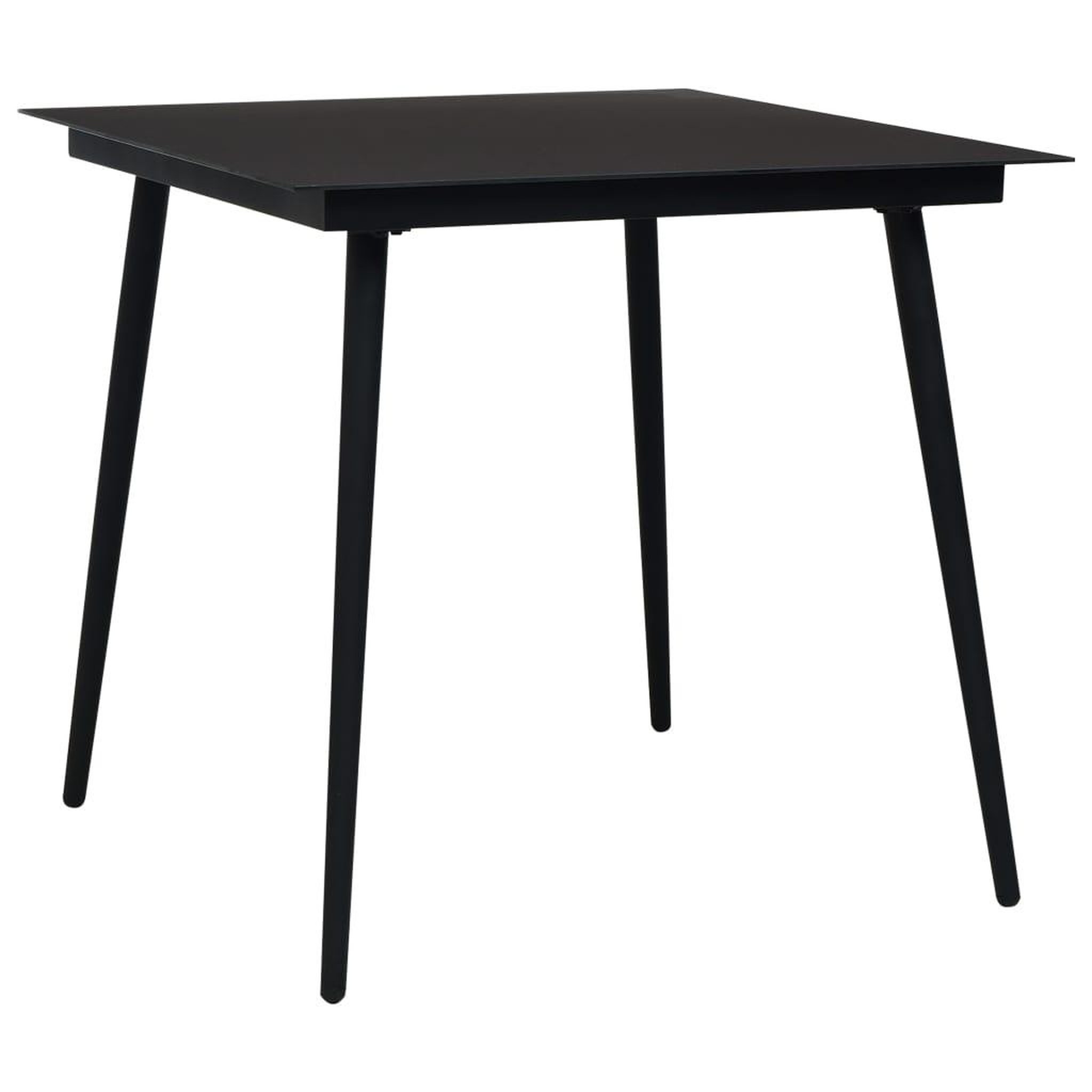 Voir la diapositive 3 : VIDAXL Ensemble a manger d'exterieur 3 pcs rotin pvc noir