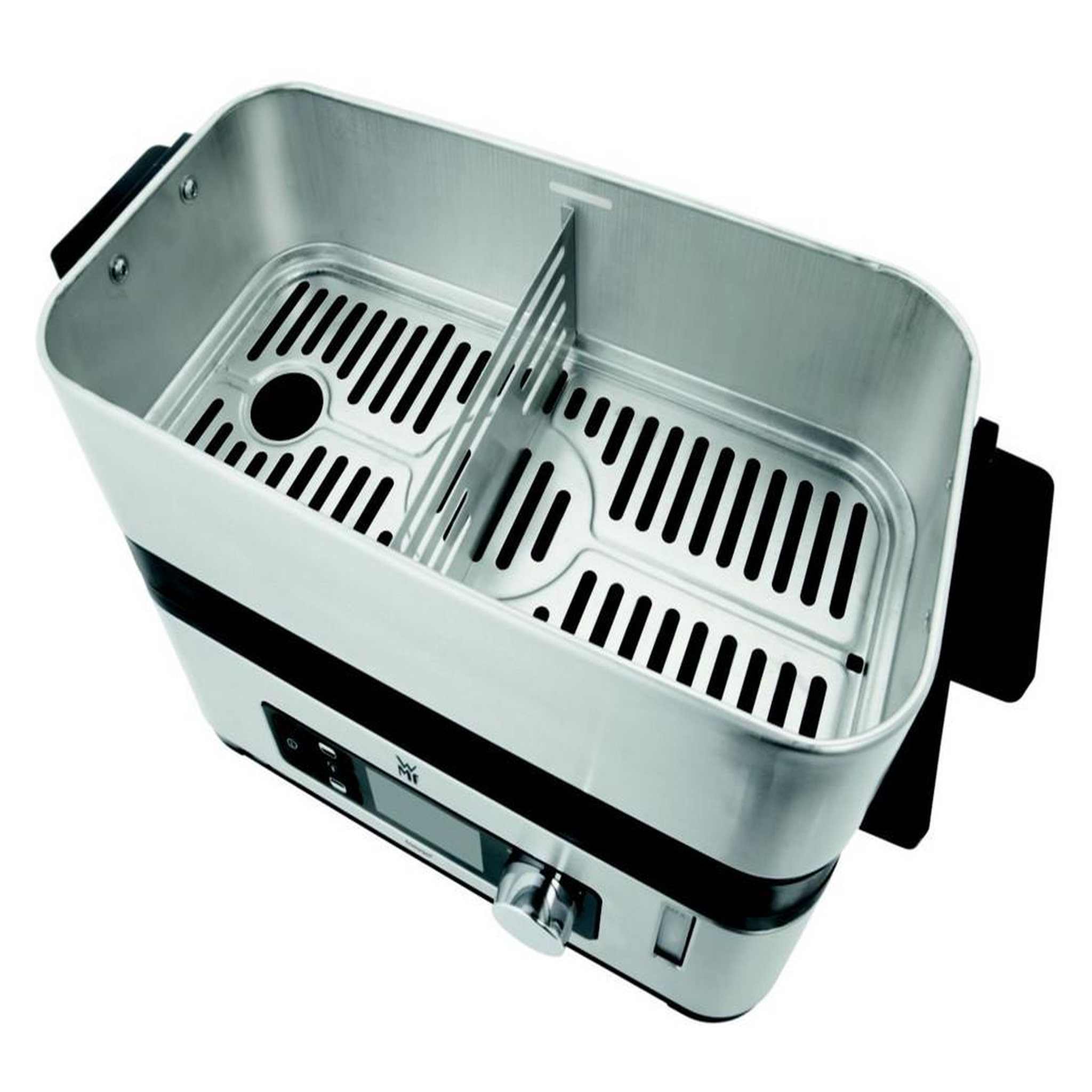 Voir la diapositive 5 : WMF Cuiseur vapeur 2 paniers 900w - 0415090011