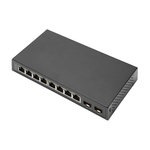 DIGICARE Commutateur DIGITUS Switch 8 Ports + 2 SFP GBE