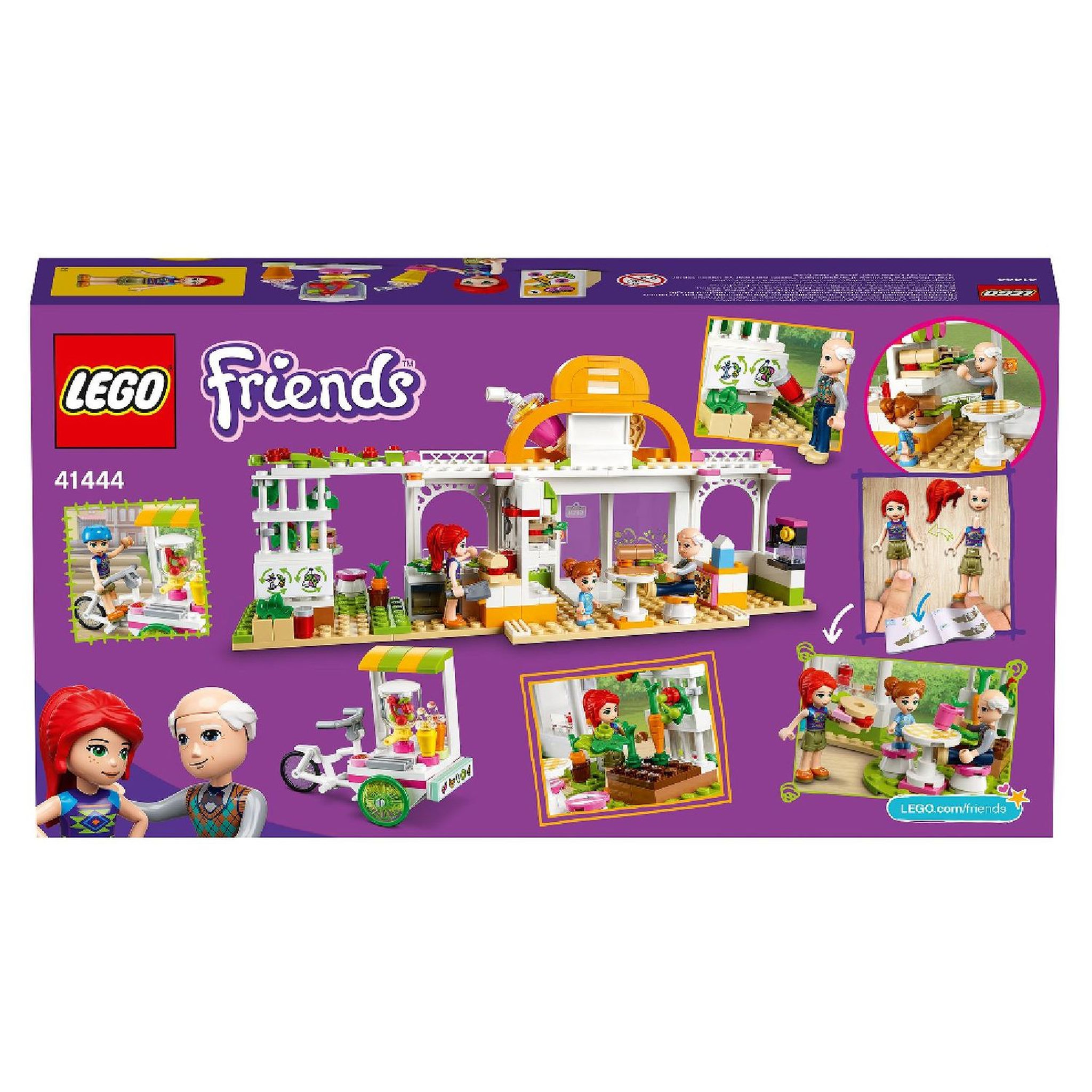 Voir la diapositive 8 : LEGO Friends 41444 Le Café Bio de Heartlake City, Jeu Educatif pour Enfant 6 ans et plus