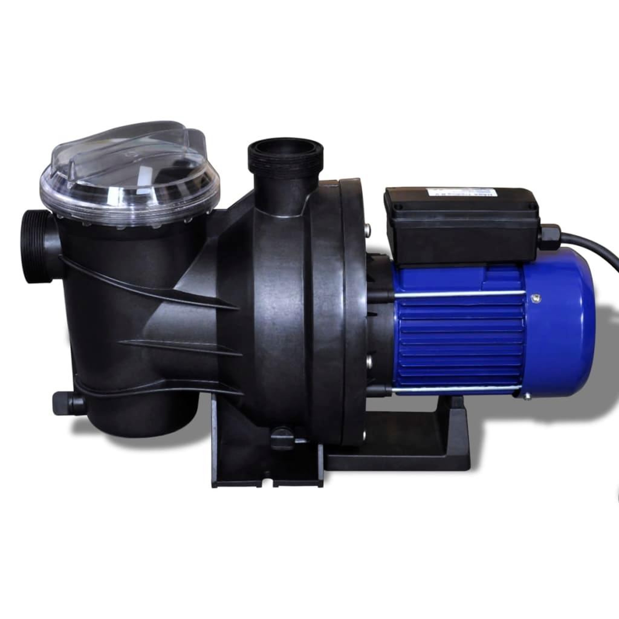 Voir la diapositive 4 : VIDAXL Pompe electrique de piscine 1200 W Bleu
