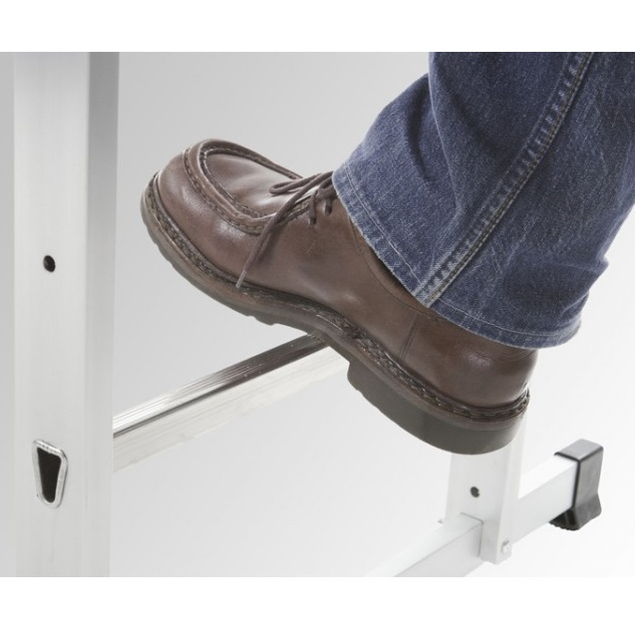 Voir la diapositive 9 : HAILO Echafaudage roulant d'escalier 3m en aluminium - HOBBYSTEP H3