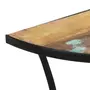VIDAXL Table d'appoint 110x40x77 cm Bois de recuperation massif