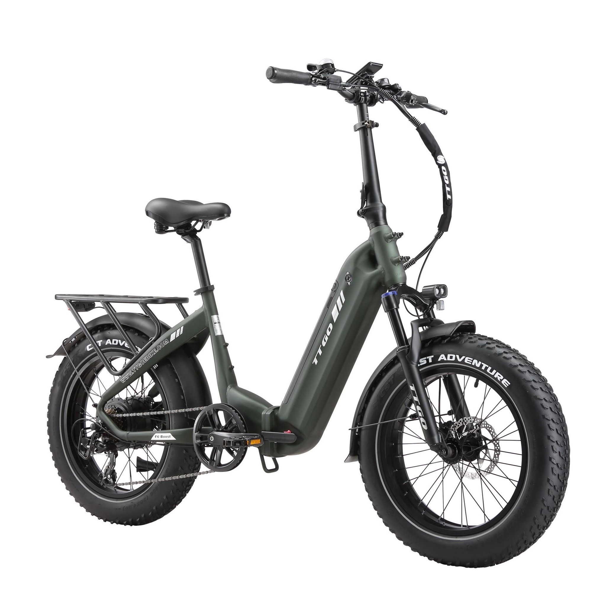 Voir la diapositive 3 : TTGO Vélo électrique pliant TTGO F6 Boost 250 W