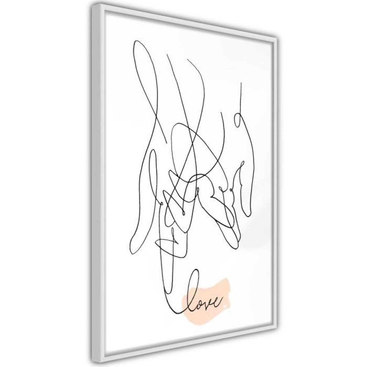 Paris Prix Affiche Murale Encadrée  Complicated Love