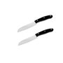 Voir la diapositive 1 : NIROSTA Ensemble de 2 Couteaux Santoku 26 cm Nirosta Fit