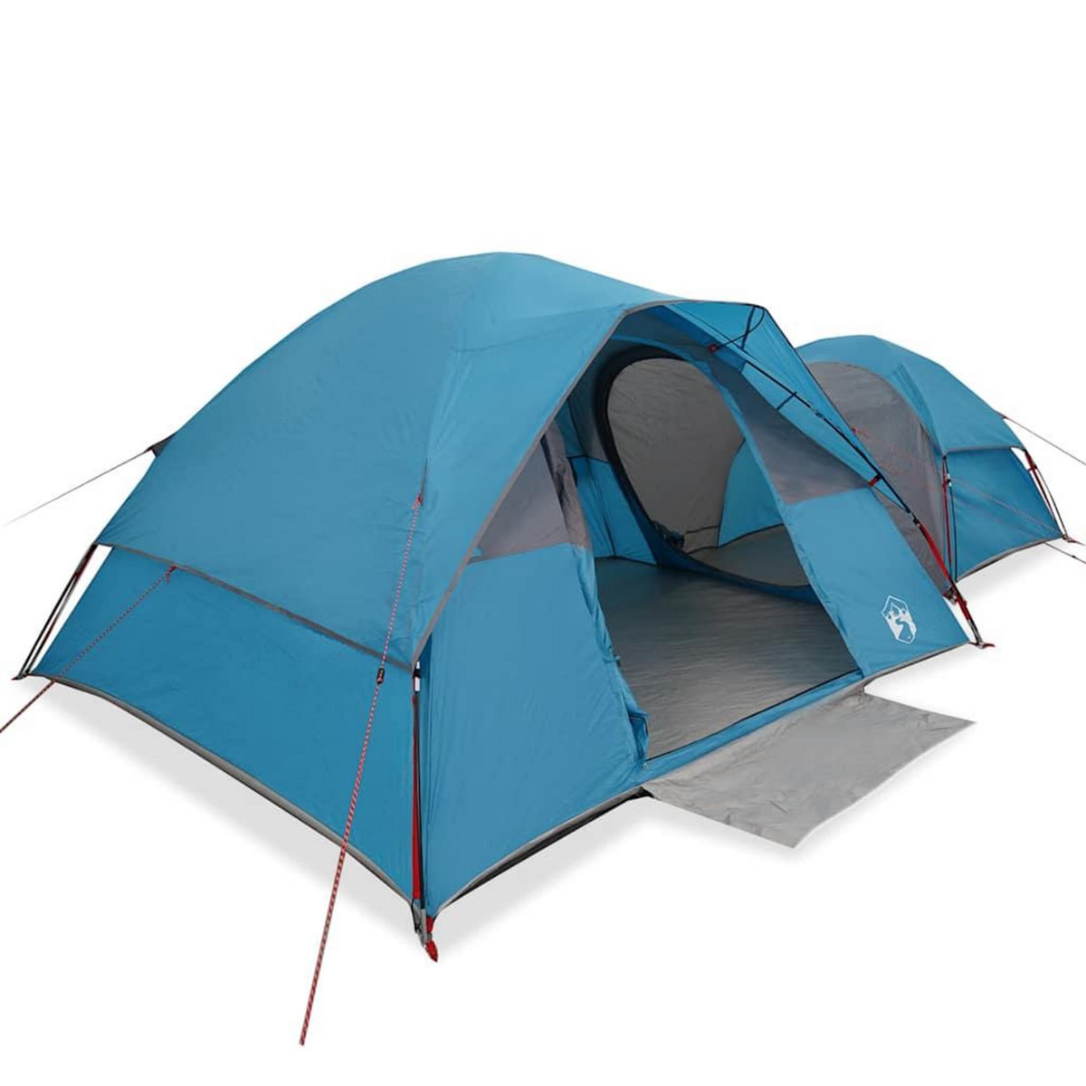 VIDAXL Tente de camping 5 personnes bleu impermeable
