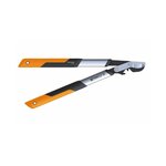 Fiskars Coupe-branches Powergear X - S à crémaillère et à lame franche 55 cm - Ø 40 mm
