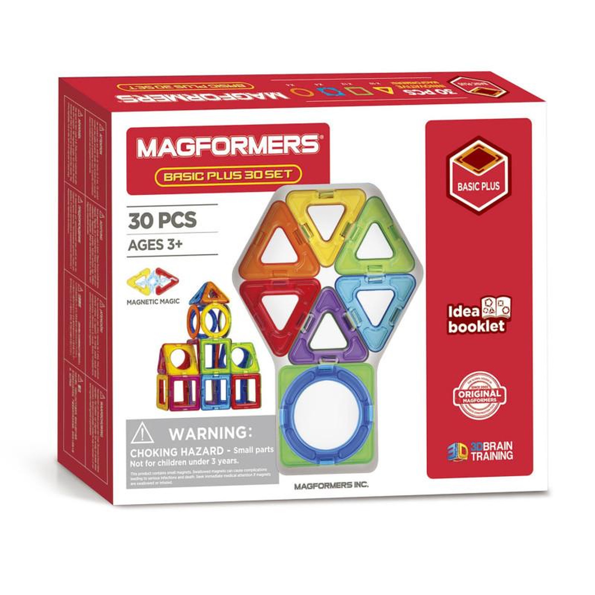 MAGFORMERS Magformers Basic set Plus, 30 pcs.