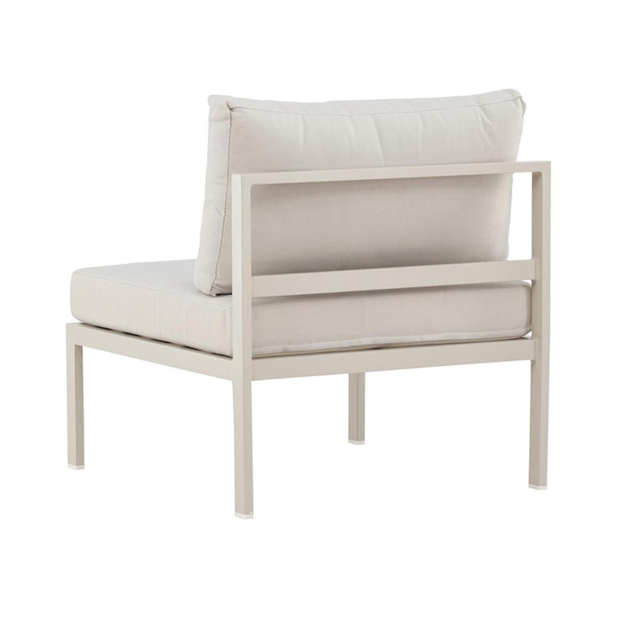 Voir la diapositive 3 : Paris Prix Module canapé de jardin  copacabana  74cm beige clair