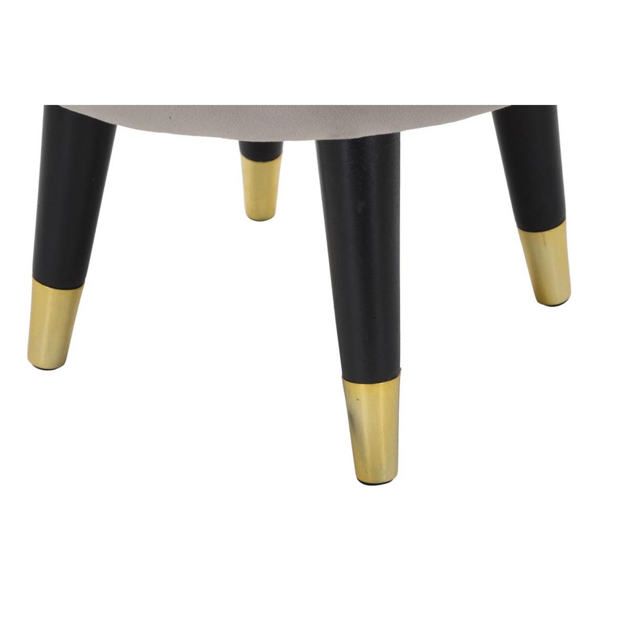 Voir la diapositive 5 : Paris Prix Tabouret design  paris  40cm gris & or