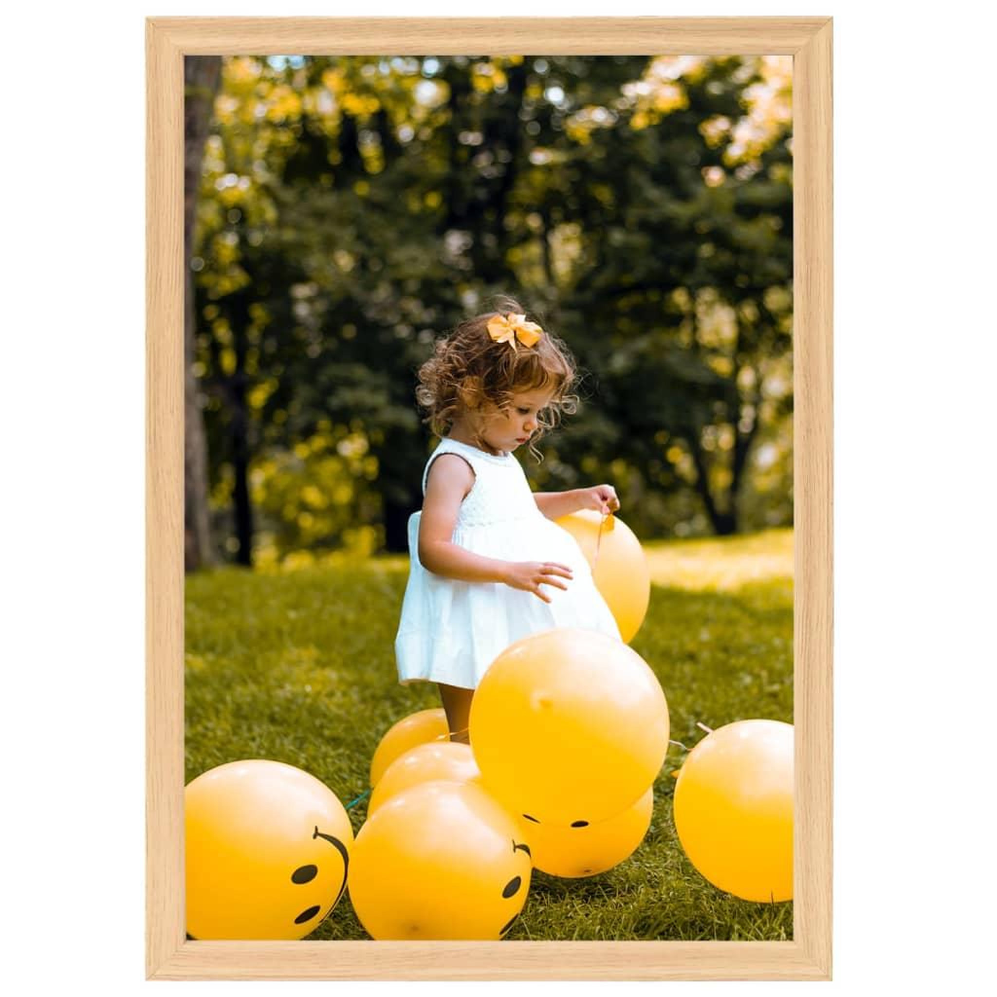Voir la diapositive 3 : VIDAXL Collage de cadres photo 5 pcs de mur table Chene clair 70x90 cm