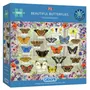 Gibsons Puzzle 1000 pièces : Beaux papillons