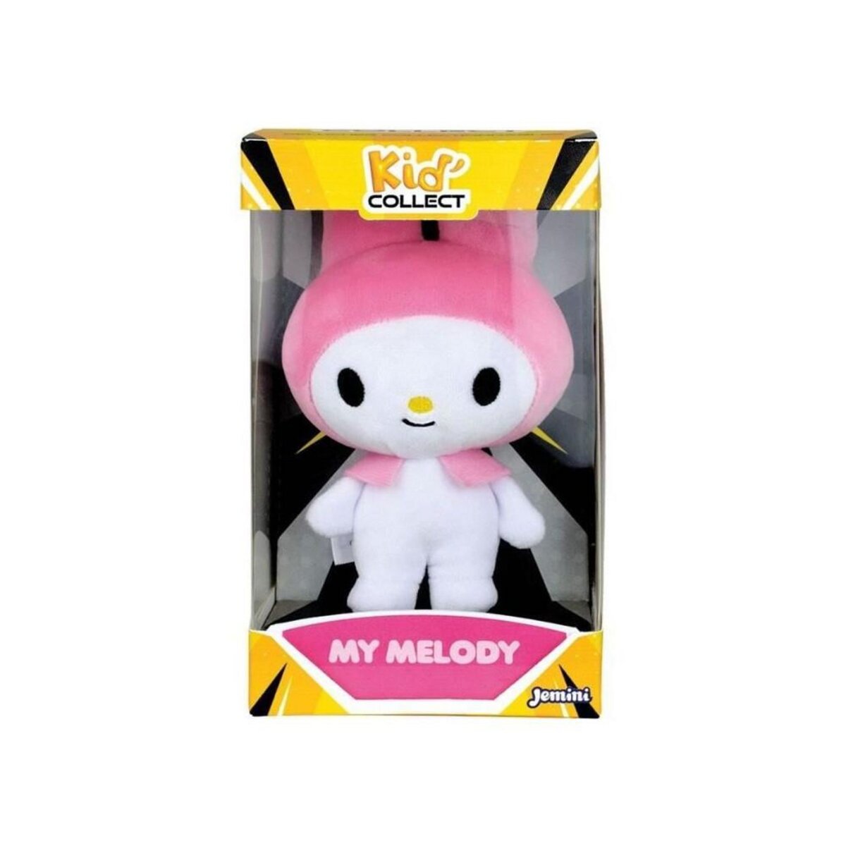 JEMINI Peluche a collectionner My Melody - JEMINI - HELLO KITTY - Kid'collect +/- 13 cm