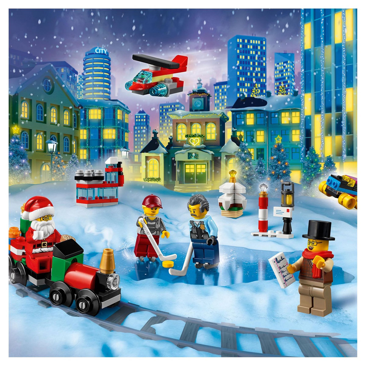 LEGO City 60303 Calendrier de l&rsquo;Avent