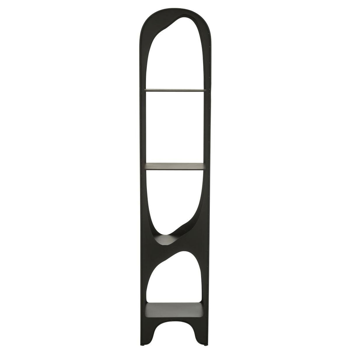 Paris Prix Étagère Design en Métal  Var  200cm Noir