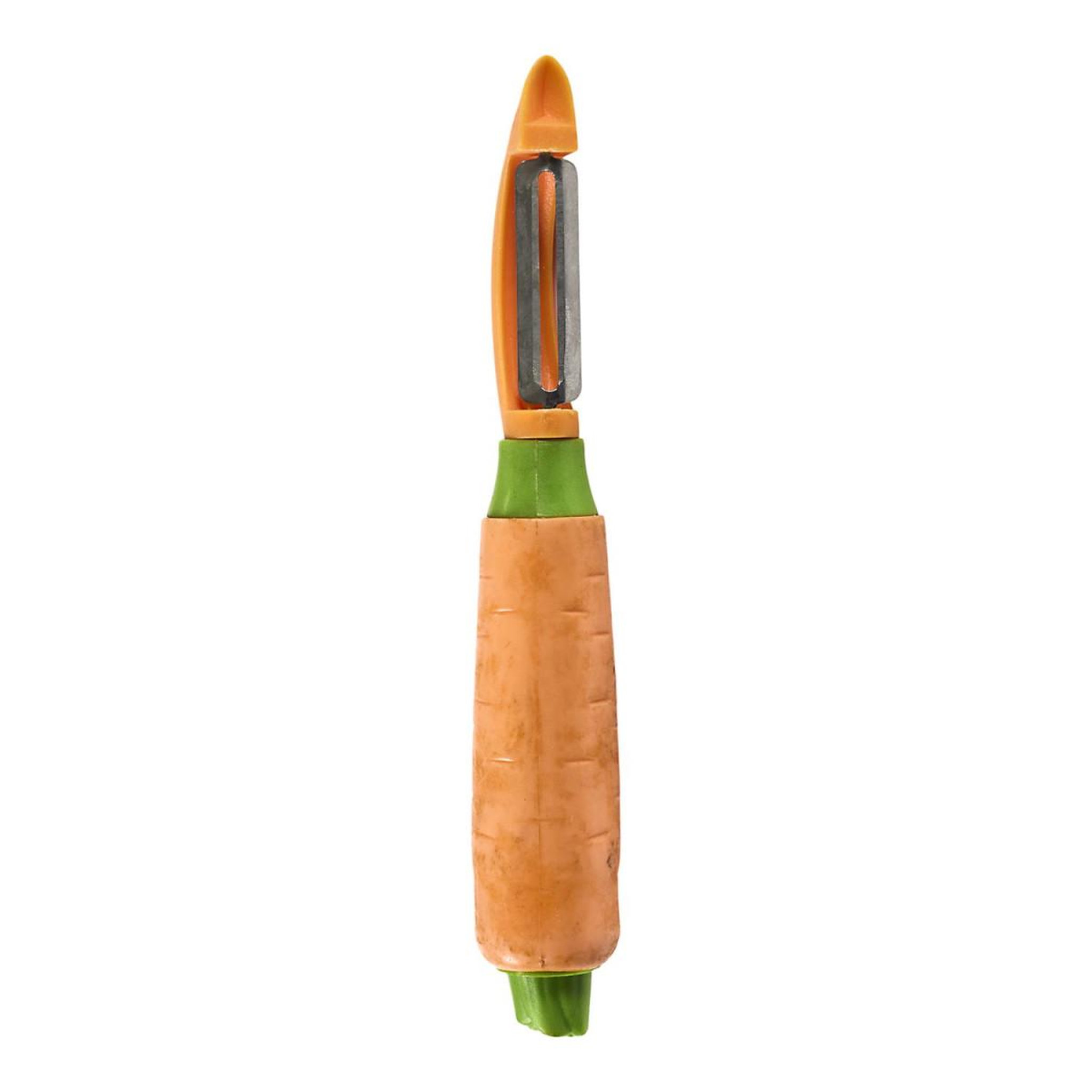 Voir la diapositive 2 : COOK CONCEPT Éplucheur à légumes  carotte  19cm orange