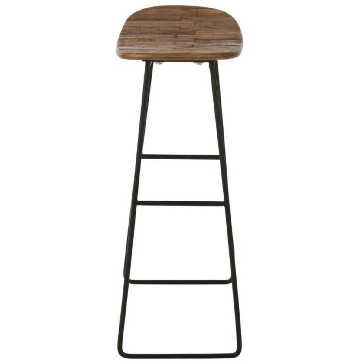 Paris Prix Tabouret de Bar en Bois  Teck  74cm Naturel
