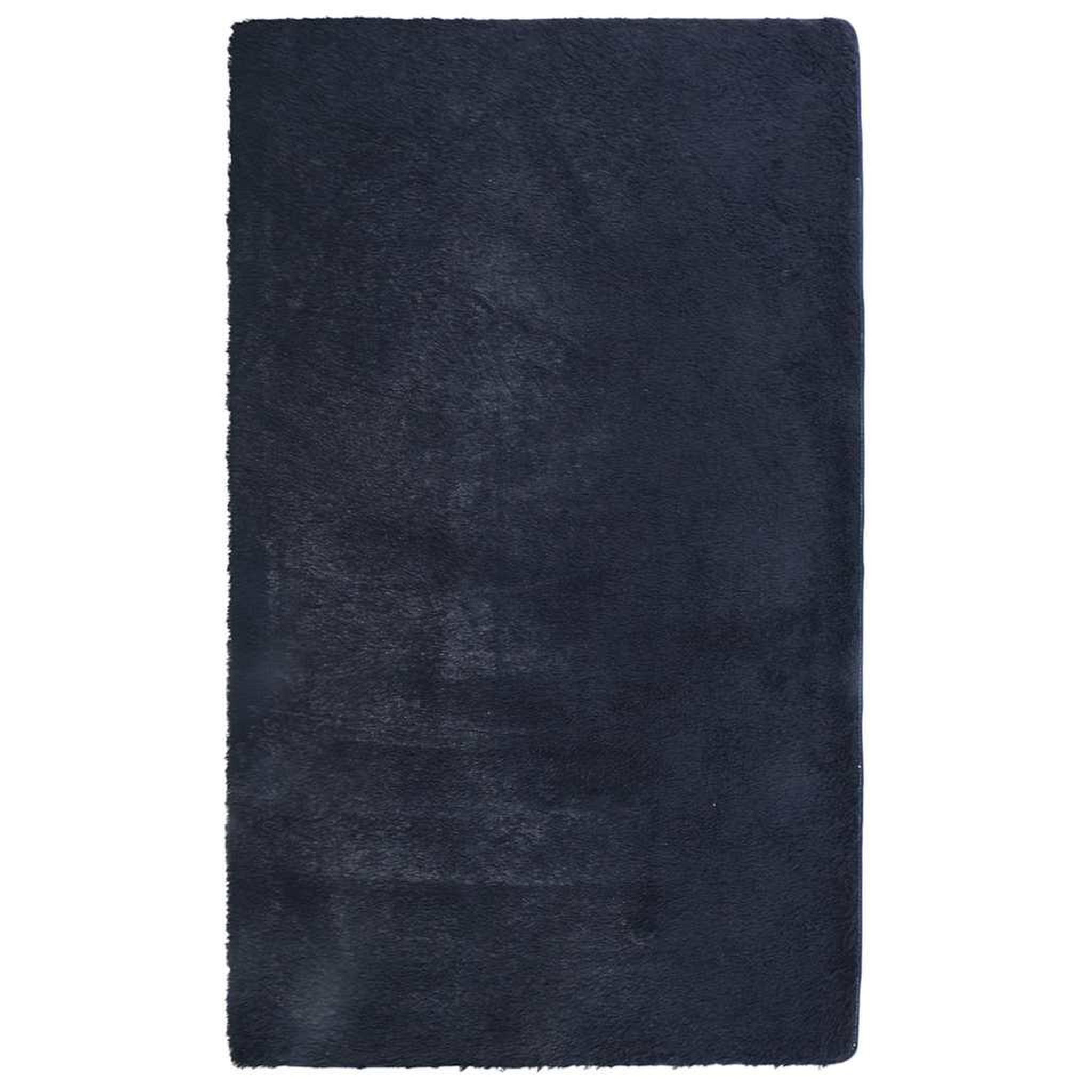 Voir la diapositive 2 : VIDAXL Tapis Shaggy a poils longs NAVARRA bleu marine 60x100 cm