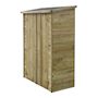 Voir la diapositive 1 : Habitat et Jardin ABRI JARDIN BOIS ADOSSABLE LIPKI - 1.79 X 0.90 X 1.78/1.87 m